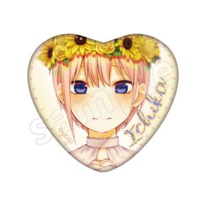 五等分の花嫁∬ ハート缶バッジ 一花[KThingS]《在庫切れ》｜amiami