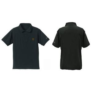 機動戦士ガンダム ジオン地球方面軍 刺繍ポロシャツ/BLACK-XL