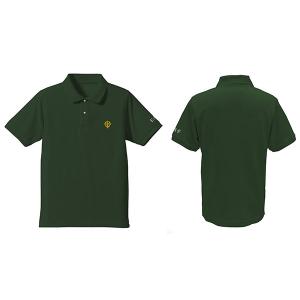 機動戦士ガンダム ジオン地球方面軍 刺繍ポロシャツ/BRITISH GREEN-M