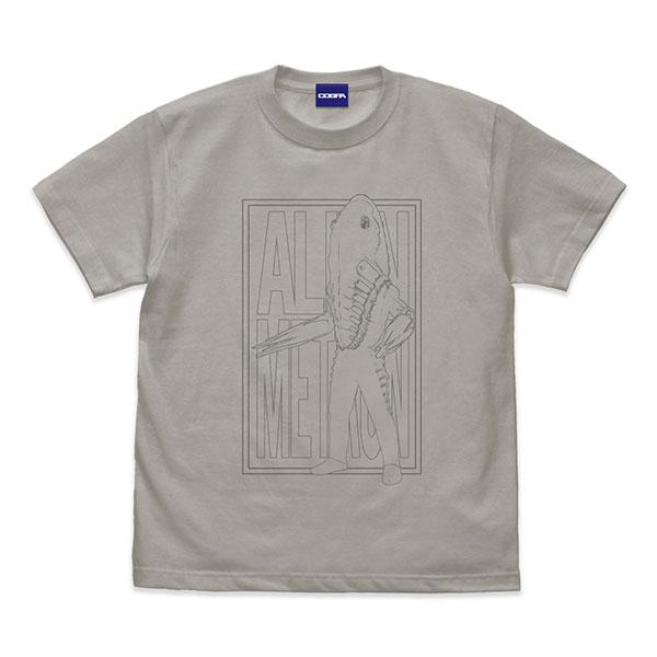 ウルトラセブン メトロン星人 イラストタッチTシャツ/LIGHT GRAY-S（再販）[コスパ]《０...