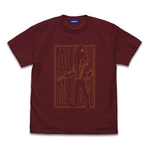 ウルトラセブン メトロン星人 イラストタッチTシャツ/BURGUNDY-S（再販）[コスパ]《０７月予約》｜amiami