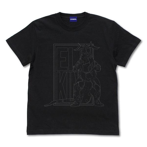 ウルトラセブン エレキング イラストタッチTシャツ/BLACK-M（再販）[コスパ]《０７月予約》