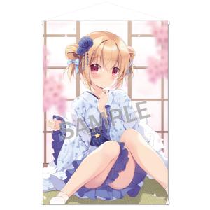 宮坂みゆ B1タペストリー 着物シエルちゃん