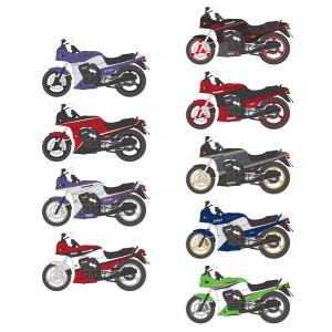 1/24 ヴィンテージ バイクキット Vol.9 KAWASAKI GPZ900R 10個入りBOX