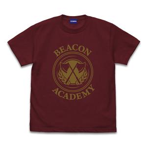 RWBY 氷雪帝国 ビーコン アカデミー Tシャツ/BURGUNDY-S