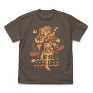 デリシャスパーティ プリキュア キュアヤムヤム Tシャツ/CHARCOAL-L