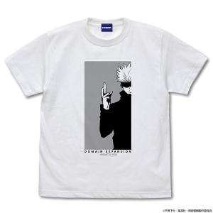 呪術廻戦 五条悟 Tシャツ/WHITE-M
