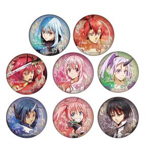 転生したらスライムだった件 ヴィンテージシリーズ 缶バッジ 8個入りBOX