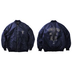 デート ア ライブIV 夜刀神十香 MA-1ジャケット/NAVY-M