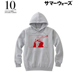 2023/01発売 /サマーウォーズ キング カズマ lette-graph パーカー レディース/XXXL