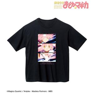 TVアニメ アルティメットまどか 名シーンBIGシルエットTシャツ ユニセックス L