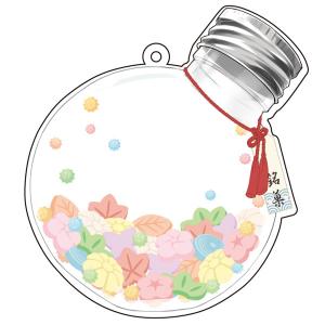アクリルメイクアップカバー #お茶菓子