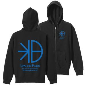 ヘブンバーンズレッド 31B 部隊ロゴ ジップパーカー/BLACK-M