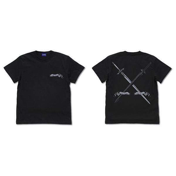 ソードアート・オンライン 黒の剣士キリト Tシャツ UWVer./BLACK-XL（再販）[コスパ]...