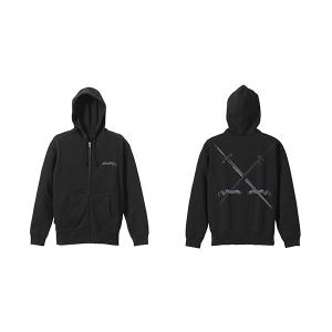 ソードアート オンライン 黒の剣士キリト ジップパーカー UWVer./BLACK-XL