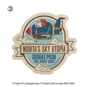 映画ドラえもん のび太と空の理想郷 ダイカットステッカーミニ