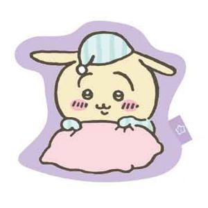 ちいかわ マシュマロダイカットポーチ うさぎ ねむくない