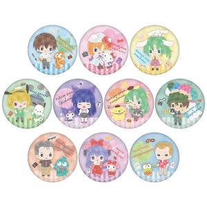 ひぐらしのなく頃に卒×サンリオキャラクターズ ミニキャラ缶バッジ 10個入りセット
