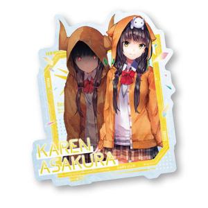 ヘブンバーンズレッド トラベルステッカー 5.朝倉可憐