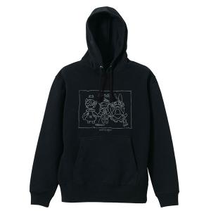 メイドインアビス 烈日の黄金郷 リコさん隊 プルオーバーパーカー/BLACK-XL