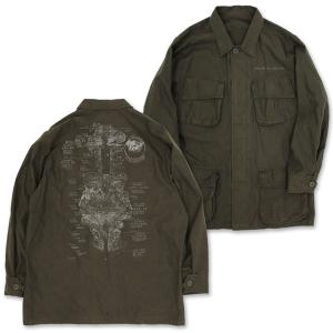 メイドインアビス 烈日の黄金郷 アビス地図 ファティーグジャケット/MOSS-M