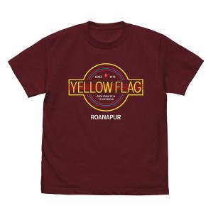 ブラック ラグーン イエローフラッグ Tシャツ/BURGUNDY-M
