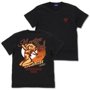 マクロスFrontier ノーズアートランカ Tシャツ/BLACK-M