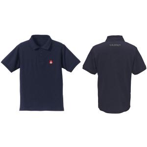 超時空要塞マクロス 統合軍 刺繍ポロシャツ/NAVY-S