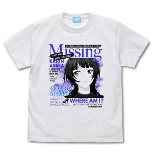 ラブライブ虹ヶ咲学園スクールアイドル同好会 朝香果林 エモーショナルTシャツ/WHITE-S