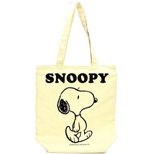 PEANUTS SN ファスナースクエアトート WH