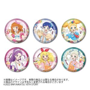 『アイカツ！』×マリオンクレープ 描きおろしトレーディング缶バッジ 単品[あみあみ]《在庫切れ》｜amiami