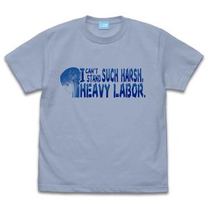 異世界おじさん そんな過酷な重労働耐えられないよTシャツ/ACID BLUE-M