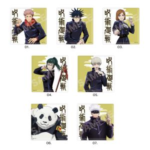 呪術廻戦 ビッグスクエア缶バッジ 01 第1弾 A 7個入りBOX