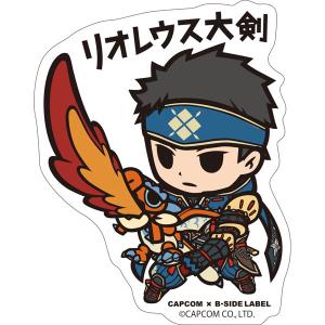 CAPCOM×B-SIDEステッカー モンスターハンター リオレウス大剣