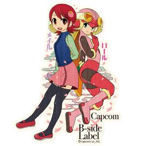 CAPCOM×B-SIDEステッカー ロックマンエグゼ メイル＆ロール