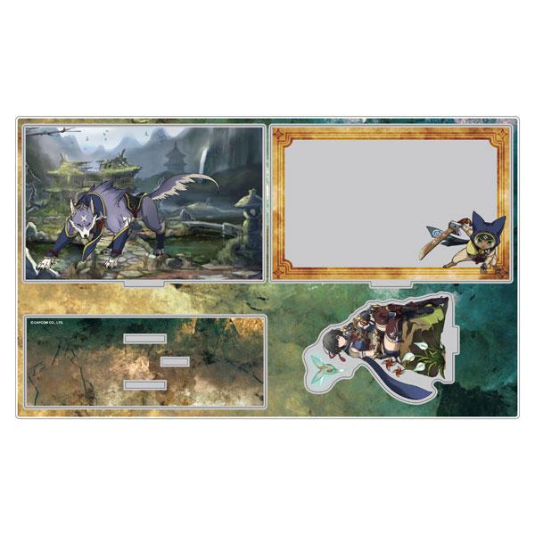 モンスターハンターライズ ジオラマアクリルスタンド[カプコン]《発売済・在庫品》