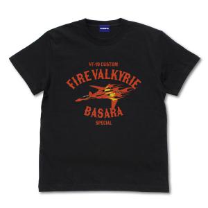 マクロス7 VF-19改 エクスカリバー 熱気バサラスペシャル Tシャツ/BLACK-S（再販）[コスパ]《０６月予約》｜amiami