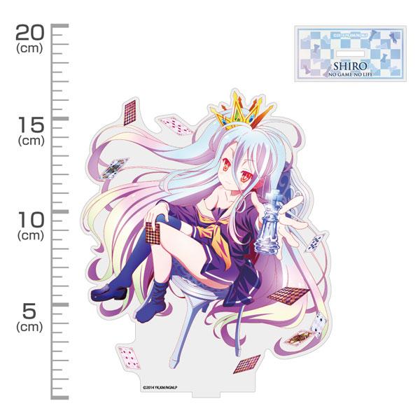 ノーゲーム・ノーライフ 描き下ろし「白」アクリルスタンド(大)ASCIENTE！Ver.（再販）[コ...
