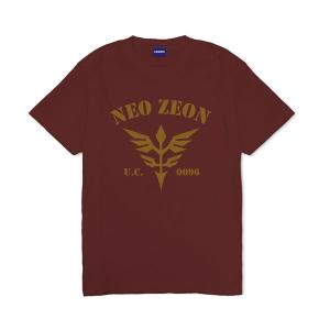 機動戦士ガンダムUC(ユニコーン) ネオ・ジオン ヘビーウェイトTシャツ/BURGUNDY-L（再販）[コスパ]《０７月予約》｜amiami