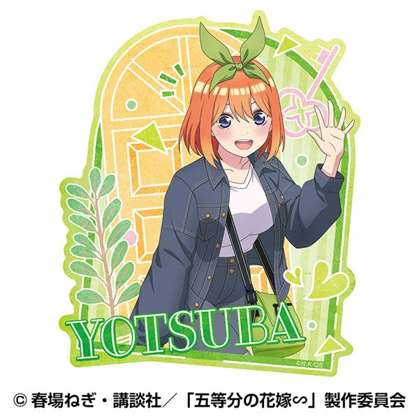 五等分の花嫁∽ トラベルステッカー 4.中野四葉(ただいま)[エンスカイ]《発売済・在庫品》