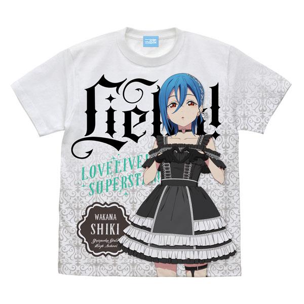 ラブライブ！スーパースター！！ 描き下ろし 若菜四季 フルグラフィックTシャツ ロリータファッション...