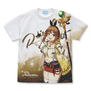 TVアニメ『ライザのアトリエ 〜常闇の女王と秘密の隠れ家〜』 ライザ フルグラフィックTシャツ/WHITE-L（再販）[コスパ]《０８月予約》｜amiami