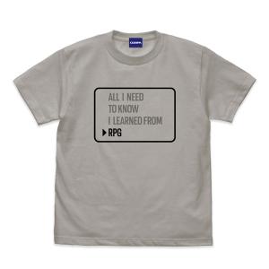 RPGが教えてくれた Tシャツ LIGHT GRAY-S
