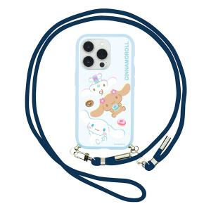 サンリオキャラクターズ IIIIfit Loop iPhone 15 Pro 対応ケース シナモロール [グルマンディーズ]の商品画像