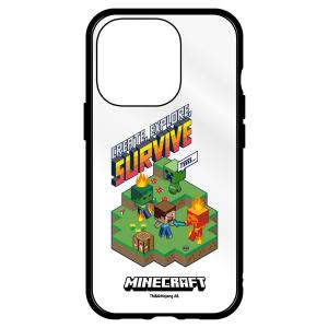 Minecraft IIIIfit iPhone15Pro 対応ケース Bタイプ [グルマンディーズ]の商品画像