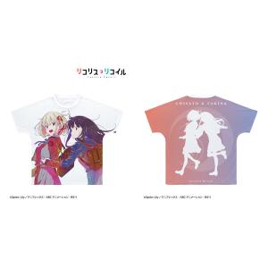 リコリスリコイル 錦木千束＆井ノ上たきな Ani-Art clear label フルグラフィックTシャツ ユニセックス XS [アルマビアンカ]の商品画像