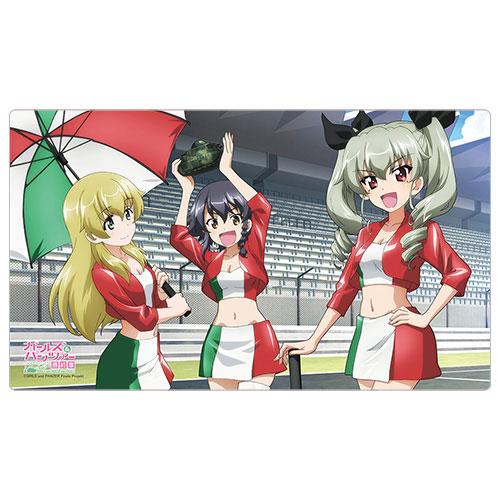 ガールズ＆パンツァー 最終章 ラバーマット(アンツィオ高校/レースクイーン)[キース]《発売済・在庫...