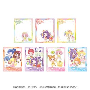 アクリルカード「アイカツ！×サンリオキャラクターズ」02/ミニキャライラスト 7個入りBOX[A3]《在庫切れ》｜amiami