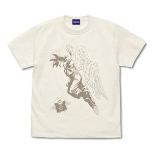 ドラゴンボールZ 孫悟空(天使)と界王 Tシャツ/VANILLA WHITE-L[コスパ]《０６月予約》｜amiami