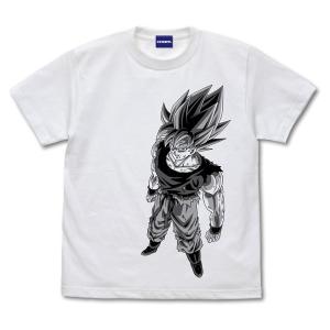 ドラゴンボールZ 超サイヤ人 孫悟空 Tシャツ/WHITE-S[コスパ]《０６月予約》｜amiami